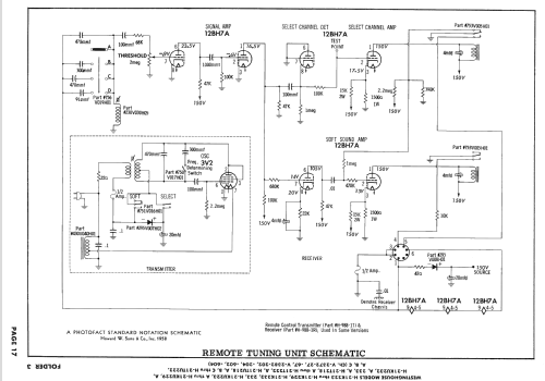 H21K223 Ch= V-2372-27; Westinghouse El. & (ID = 2530131) Television