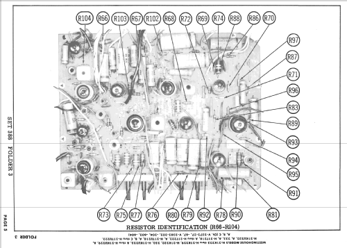 H21K223 Ch= V-2372-27; Westinghouse El. & (ID = 2530140) Television