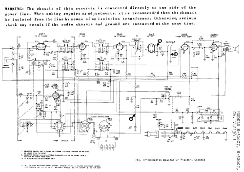 H316C7 Ch= V-2136-1A; Westinghouse El. & (ID = 594974) Radio