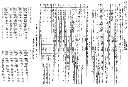 H316C7 Ch= V-2136-1A; Westinghouse El. & (ID = 594975) Radio