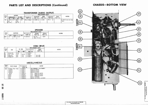 H367T5 Ch= V-2157-8; Westinghouse El. & (ID = 984555) Radio