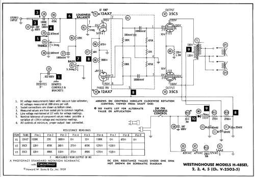 H48SE1 Ch= V-2503-5; Westinghouse El. & (ID = 692334) Ampl/Mixer