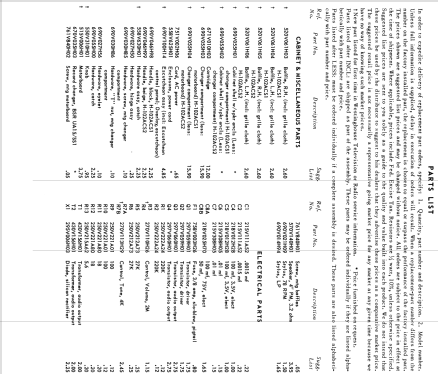 H-102ACS2 Ch= V-2536-1; Westinghouse El. & (ID = 1204813) Enrég.-R