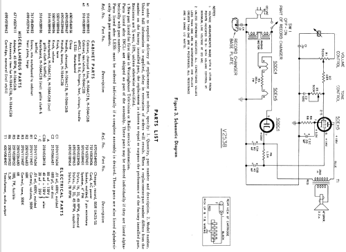 H-104AC1B Ch= V-2538-2; Westinghouse El. & (ID = 1204836) Sonido-V