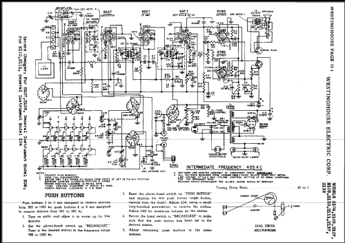 H-105 Ch= V-2102; Westinghouse El. & (ID = 488586) Radio