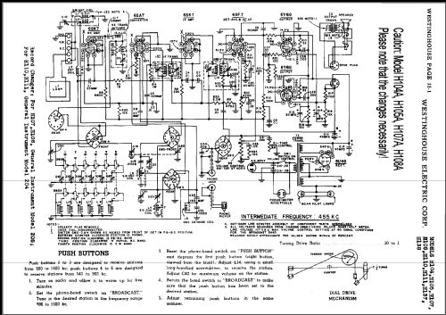 H-105A ; Westinghouse El. & (ID = 488666) Radio