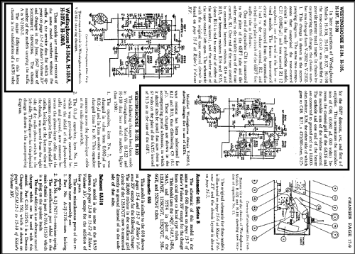 H-105A ; Westinghouse El. & (ID = 488670) Radio