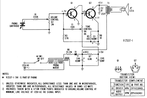 H-110AC1 Ch= V-2537-1; Westinghouse El. & (ID = 1205557) R-Player