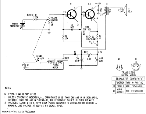 H-111MP1 Ch= V-2537-3; Westinghouse El. & (ID = 1205566) R-Player