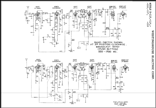 H-113 ; Westinghouse El. & (ID = 447070) Radio