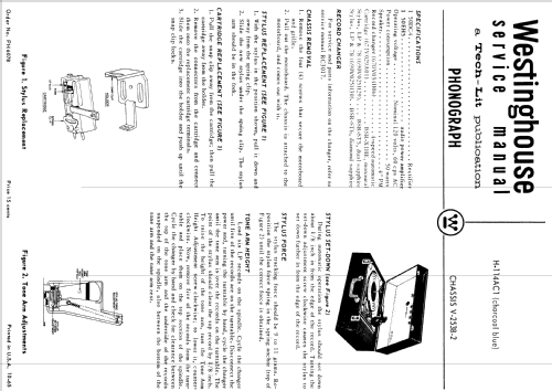 H-114AC1 Ch= V-2538-2; Westinghouse El. & (ID = 1205995) R-Player