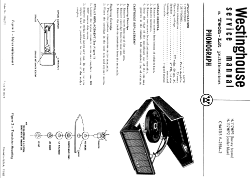 H-117MP1 Ch= V-2554-2; Westinghouse El. & (ID = 1207484) R-Player