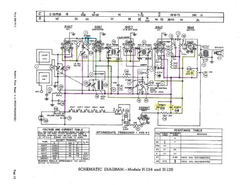 H-134; Westinghouse El. & (ID = 3017805) Radio