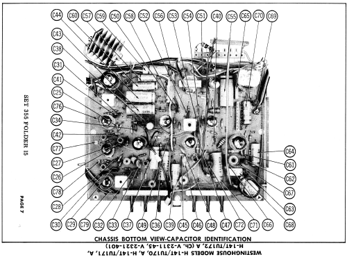 H-14TU170 Ch= V-2321-401; Westinghouse El. & (ID = 1850337) Televisore