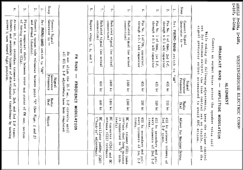 H-166A ; Westinghouse El. & (ID = 370086) Radio