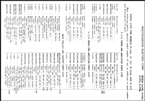 H-166A ; Westinghouse El. & (ID = 370091) Radio