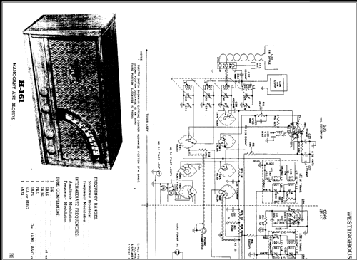 H-168A Ch= V-2118; Westinghouse El. & (ID = 369359) Radio