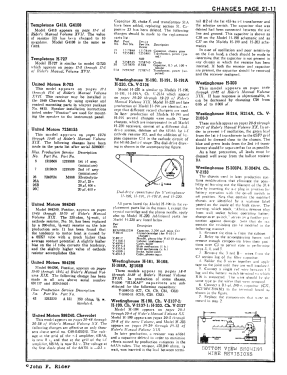 H-168B Ch= V-2118; Westinghouse El. & (ID = 3027319) Radio