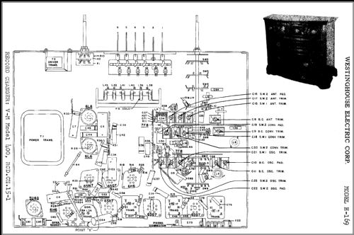 H-169 Ch= V-2124-1; Westinghouse El. & (ID = 317107) Radio