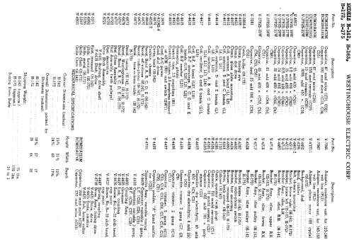 H-172 ; Westinghouse El. & (ID = 592228) Radio