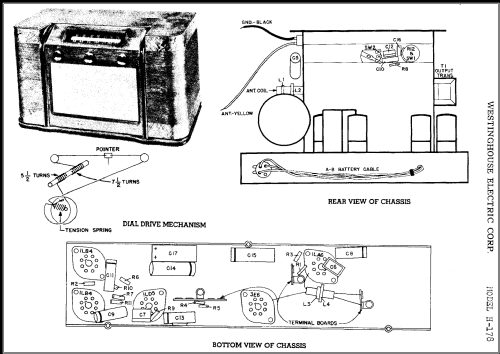 H-178 Ch= V-2123; Westinghouse El. & (ID = 318172) Radio