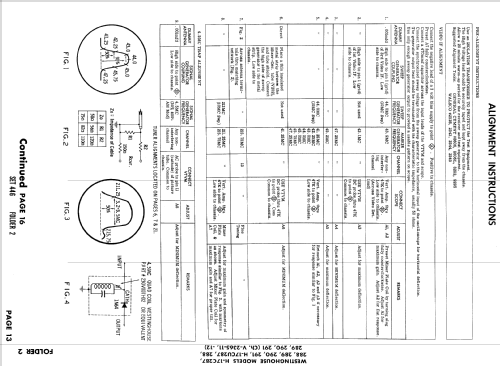 H-17C287 Ch= V-2365-11; Westinghouse El. & (ID = 892588) Fernseh-R