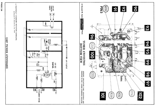 H-17C287 Ch= V-2365-11; Westinghouse El. & (ID = 892599) Fernseh-R