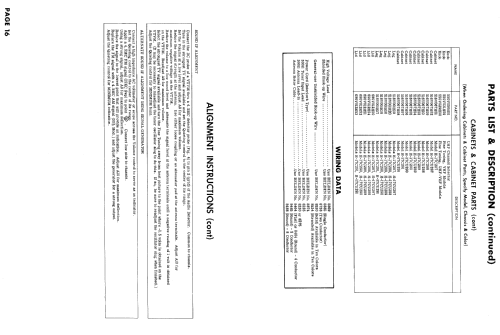 H-17C289 Ch= V-2365-11; Westinghouse El. & (ID = 892647) TV Radio