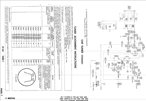 H-17C290 Ch= V-2365-11; Westinghouse El. & (ID = 892666) TV Radio