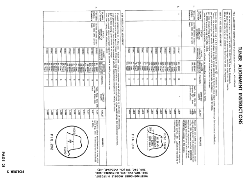 H-17C290 Ch= V-2365-11; Westinghouse El. & (ID = 892680) TV Radio