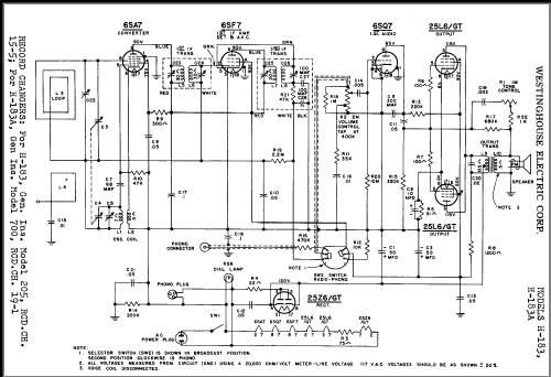 H-183A ; Westinghouse El. & (ID = 318180) Radio