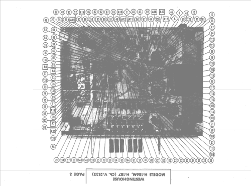 H-187 Ch= V-2132; Westinghouse El. & (ID = 1529272) Radio