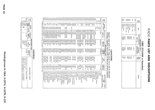 H-196A Ch= V-2130-12DX; Westinghouse El. & (ID = 1569158) Television