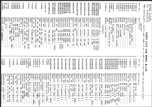 H-198 CH= V-2137-2; Westinghouse El. & (ID = 277385) Radio