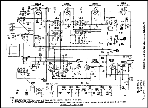 H-204A Ch= V-2128-4; Westinghouse El. & (ID = 319088) Radio