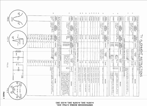 H-207A Ch= V-2130-12DX Radio Ch= V-2137; Westinghouse El. & (ID = 1569193) TV-Radio