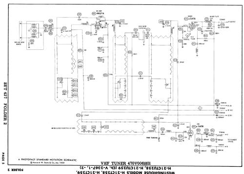 H-21CTU258 Ch= V-2367-2; Westinghouse El. & (ID = 879011) Fernseh-E