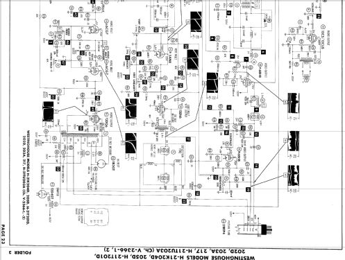 H-21K205D Ch=Y-2366-1; Westinghouse El. & (ID = 881966) Television