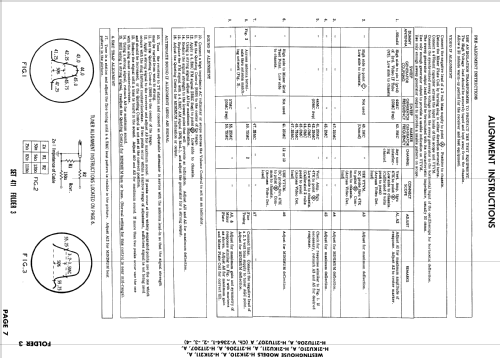 H-21K210 Ch= V-2364-1; Westinghouse El. & (ID = 785296) Televisore