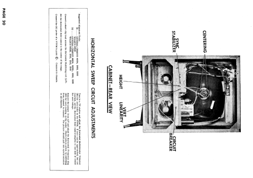 H-21K272, H-21K273, H-21K274 Ch= V-2375-1; Westinghouse El. & (ID = 622569) Televisore