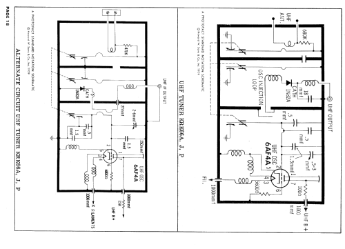 H-21KU272, H-21KU273,H-21KU274 Ch= V-2375-2; Westinghouse El. & (ID = 623268) Fernseh-E