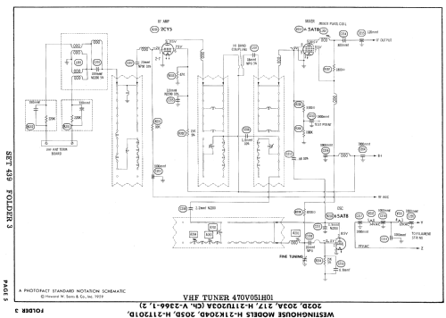 H-21T201D Ch=Y-2366-1; Westinghouse El. & (ID = 881974) Televisión