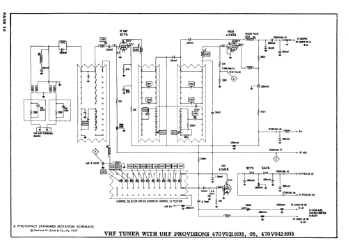 H-21T301, 302, 303, 304 Ch= V-2376-1; Westinghouse El. & (ID = 635392) Television