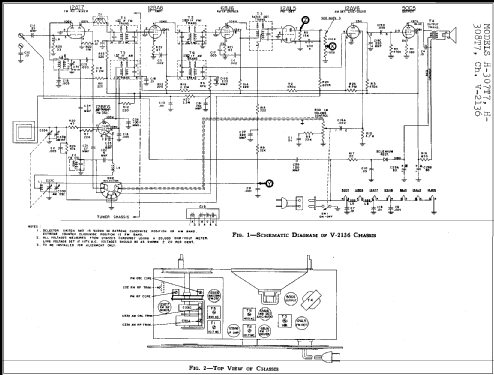 H-308T7 Ch= V-2136; Westinghouse El. & (ID = 259823) Radio