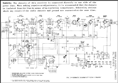 H-316C7 Ch= V-2136-1; Westinghouse El. & (ID = 260075) Radio