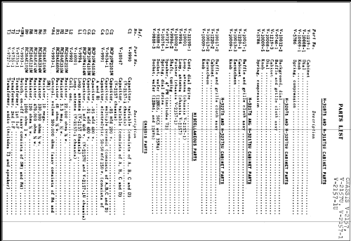 H-320T5 Ch= V-2157; Westinghouse El. & (ID = 260110) Radio