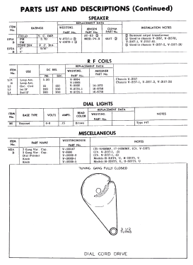 H-321T5U Ch= V-2157-1U; Westinghouse El. & (ID = 2809623) Radio