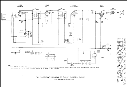 H-322T5 Ch= V-2157-1; Westinghouse El. & (ID = 260135) Radio