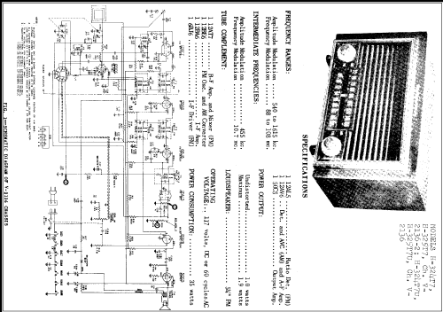 H-324T7U Ch= V-2136; Westinghouse El. & (ID = 260197) Radio