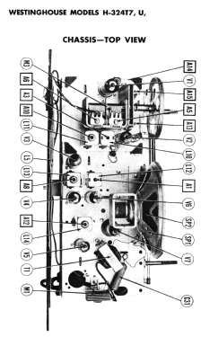 H-324T7U Ch= V-2136; Westinghouse El. & (ID = 2792341) Radio